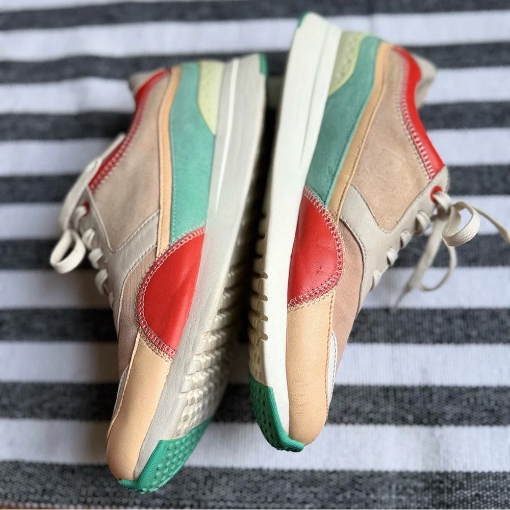 Cole Haan Cream, Coral & Peach Women’s Sneakers